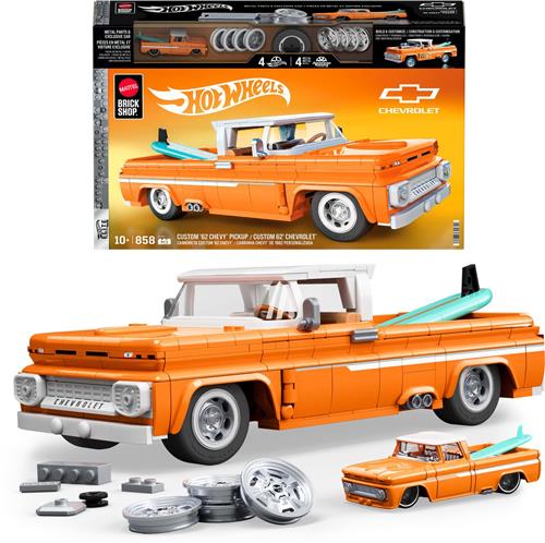 Mattel Brick Shop Hot Wheels Custom '62 Chevy Pickup