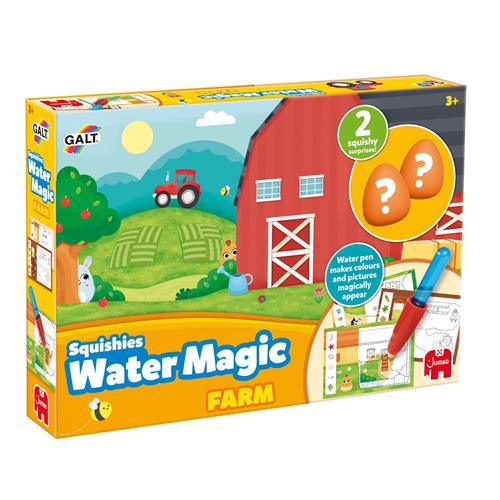 Jumbo - Water Magic - Squishies - Boerderij - Kleuren met water - Kleurboek - Vanaf 3 jaar