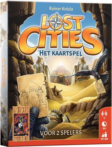 999 Games - Lost Cities: Het kaartspel - Uitdagend spel met eenvoudige spelregels - Twee spelersspel