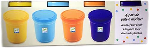Djeco - Klei 4 potjes Nature - 2+