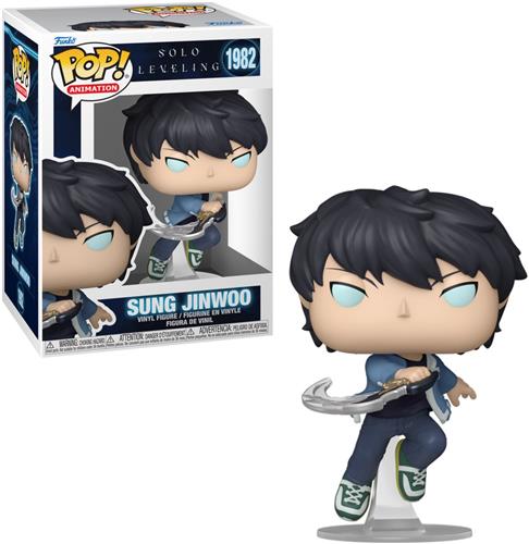 Solo Leveling Sung Jinwoo (Chase Edition möglich) Vinyl Figur 1982 Unisex Funko Pop! - Neutraal - Standard