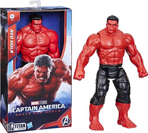 Marvel Studios Captain America Brave New World, Deluxe Red Hulk Actiefiguur van 30 cm