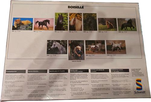 Schmidt Puzzel Boiselle Paarden in gallop 1000 stukjes