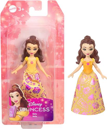 Disney Princess Belle Core Small Doll, Kleine pop, Vrouw, 3 jaar, Jongen/meisje, 95,4 mm, 50 g