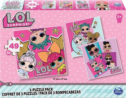 LOL Surprise Puzzel Bundel 3 Pack