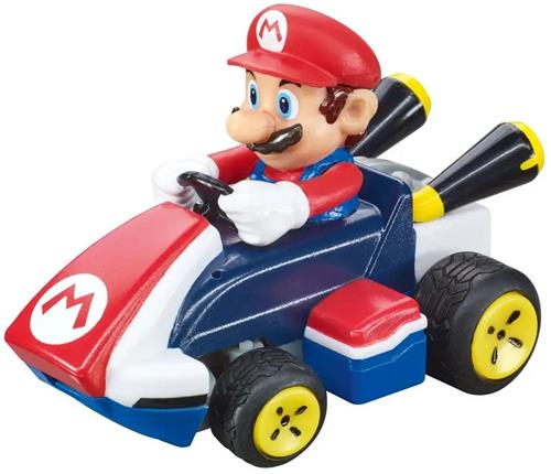 Carrera RC Auto Mini - Mario Kart - Mario - 6,2cm Lang - 2,4GHz RC Model Kant en Klaar