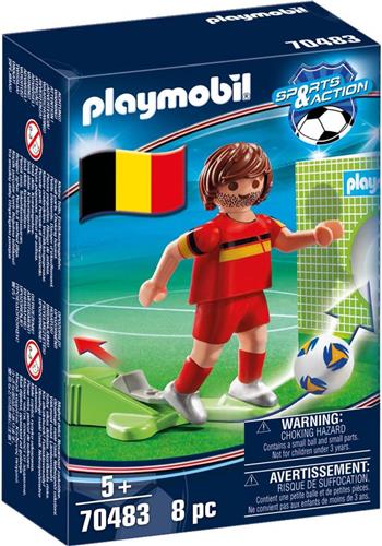PLAYMOBIL Sports & Action Voetbalspeler Belgi - 70483