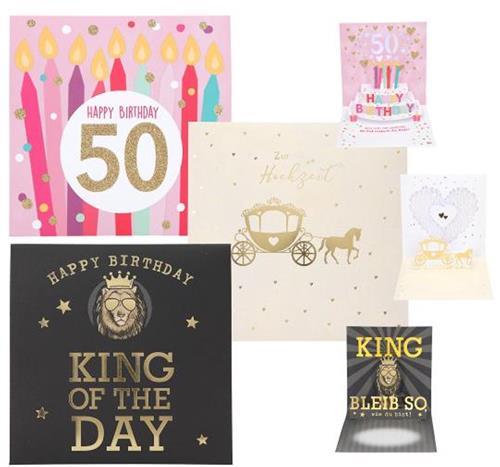 Pop up muziekkaarten, duits.