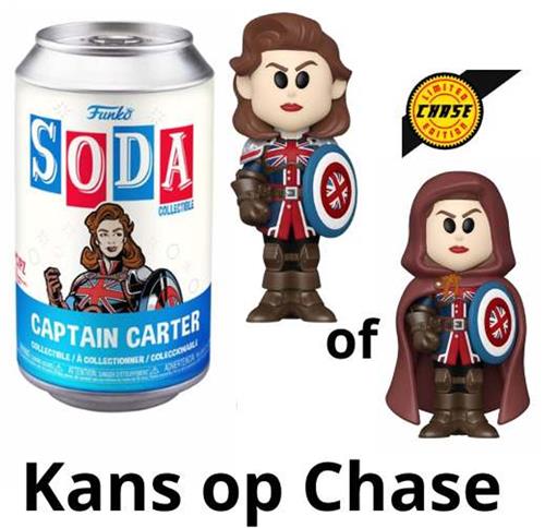 Funko SODA Pop! Marvel: Captain Carter (Met kans op chase) [SEALED]