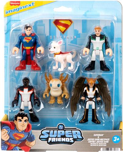Mattel Superman Friends Multipack Dc Super Imaginext Veelkleurig