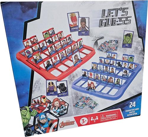 Marvel - Wie is het - Spel - Guess Who - Wie ben ik - Hulk - Black Panther -