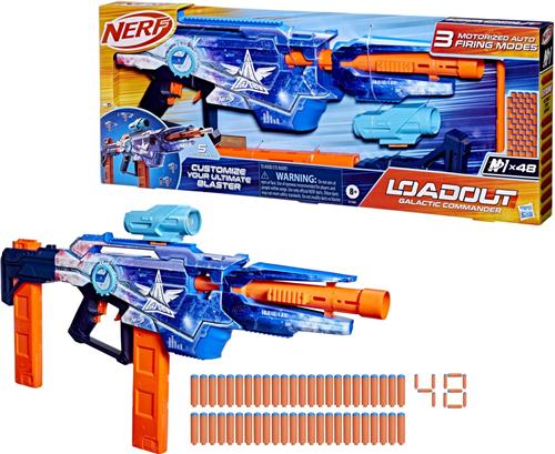 Nerf Loadout Galactic Commander-blaster en 48 N1-darts