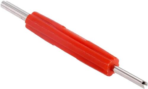 Inovra - Bandenventieltrekker met dubbele kop voor het verwijderen van bandenventielen en ventielkernen