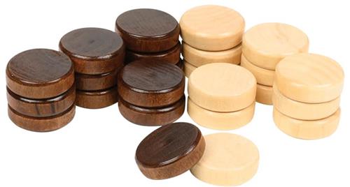 Philos Backgammon stenen 28 x 8 mm.