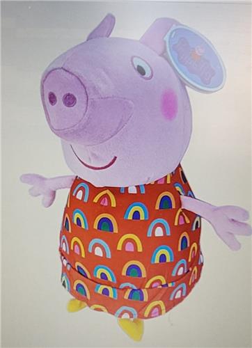 Peppa pig Pluche Knuffel Peppa 50 cm- Knuffel - Knuffels - varkentje Summer Mama Peppa Pig