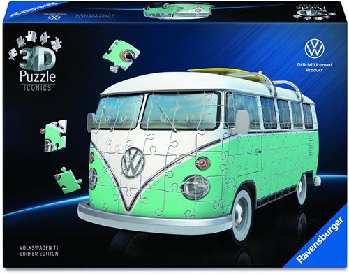 Ravensburger Iconics: Volkswagen T1 - 3D Puzzel