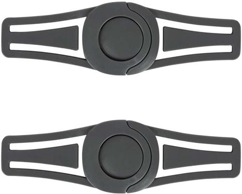 Inovra - Veiligheidsclip autozitje 2 stuks - Zwart - Kind Veiligheidsclip - Autostoel accessoire