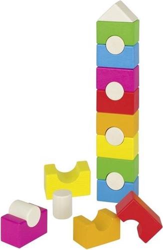 Goki Stapeltoren Regenbooghuis 45 Cm