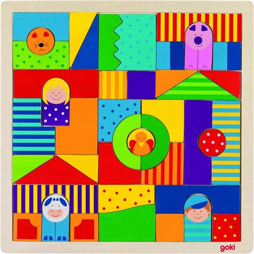 Goki Puzzel boerderij 43-delig