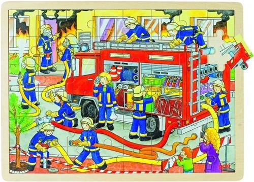 Puzzel: Brandbestrijding 48-Delig