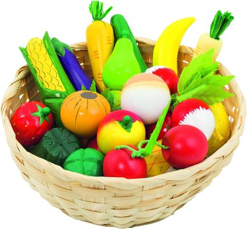 Goki Groenten en fruitmand 21cm