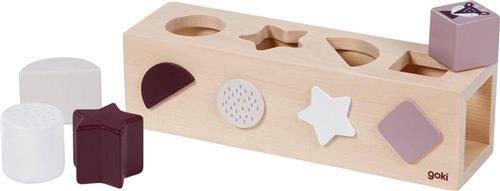 Sorteerbox - Naturel - Met 4 vormen