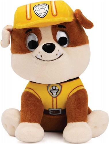 Paw Patrol Plush 15cm - Rubble knuffel - 1 exemplaar