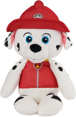 GUND PAW Patrol, officiële Marshall Take-Along Buddy-knuffel, hoogwaardig knuffeldier, rood/wit, 33 cm