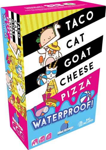 Taco Cat Goat Cheese Pizza Waterproof - kaartspel - BLUE ORANGE - VANAF 8 JAAR - VAN 2 TOT 8 SPELERS