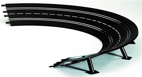 Carrera DIGITAL 124/132/Evolution - Uitbreidingsset Steilcurven - Bochten - 6 Baandelen Racebaan onderdeel