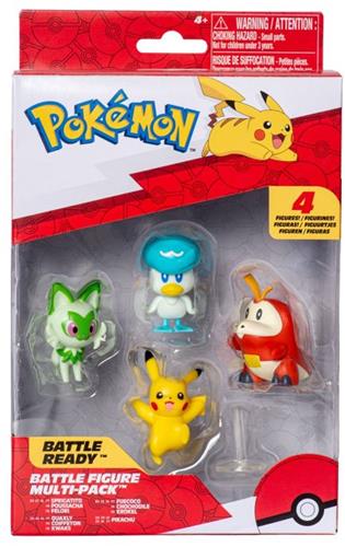 POK Battle Figuren 4er Pack Gen IX sort.