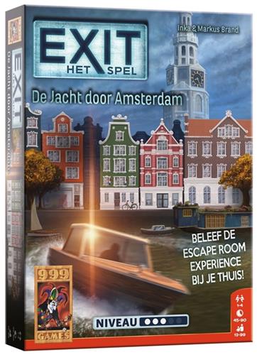 Spel EXIT De Jacht door Amsterdam | 12 stuks