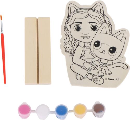 Gabby's Poppenhuis Verfset  Houten Karakter  Knutselpakket voor Kinderen