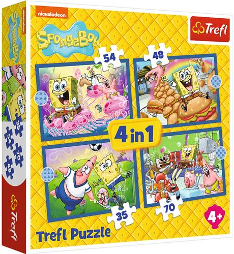 Trefl 34674, 70 stuk(s), Stripfiguren, 4 jaar