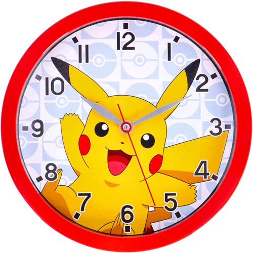 Pokemon - Wandklok: Pikachu