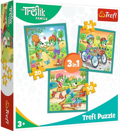 Trefl 34872, 50 stuk(s), Stripfiguren, 3 jaar
