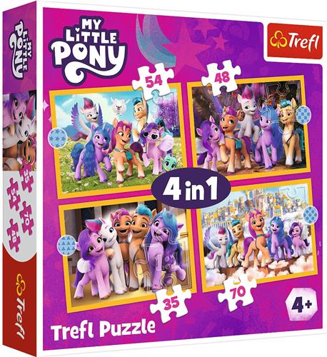 Trefl 34624, 70 stuk(s), Stripfiguren, 4 jaar