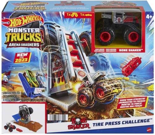 Hot Wheels Monster Trucks Arena Smashers - Bone Shaker