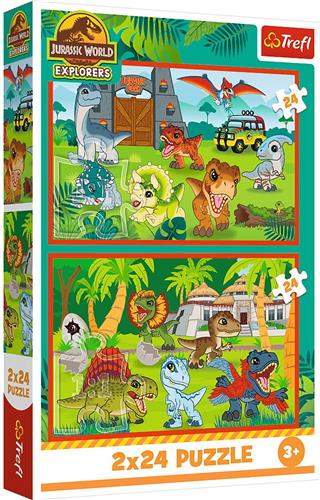 Trefl 34437, 24 stuk(s), Dinosauriërs, 3 jaar