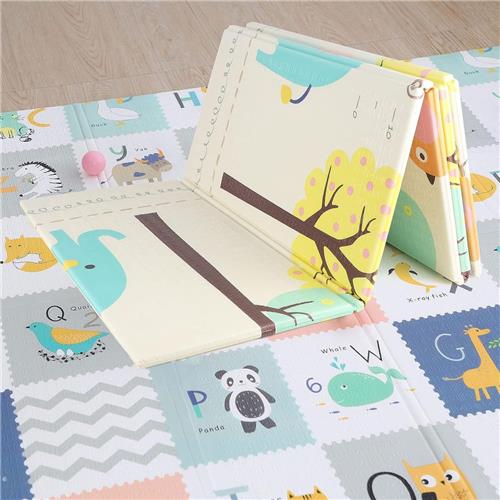 Goodivery ® Dubbelzijdige Opvouwbare Speelmat voor Baby's - Veilig en Educatief Ontwerp