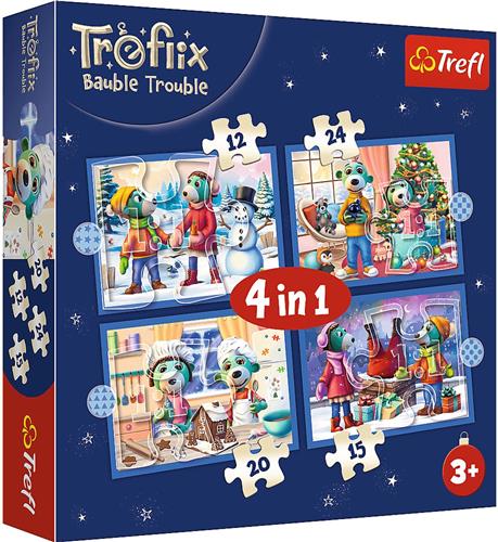Trefl 34657, 24 stuk(s), Stripfiguren, 3 jaar