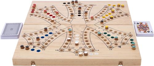 Toc spel XL opklapbaar - 6 spelers - Longfield