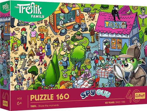Trefl 40052, 160 stuk(s), Stripfiguren, 6 jaar