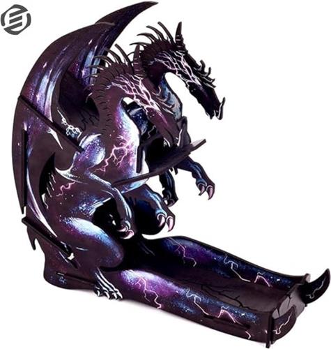 Equivera Dice Tower - Dice Tray - Dobbeltoren - Dobbelsteen Toren - Geschikt Voor Dobbelspellen - Geschikt Voor Dungeons and Dragons