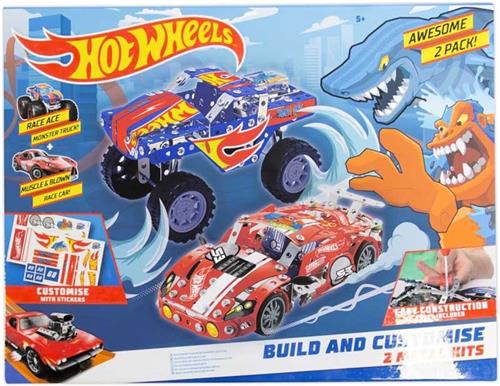 HOT WHEELS METAL TECH MONSTER TRUCK 2 PACK.