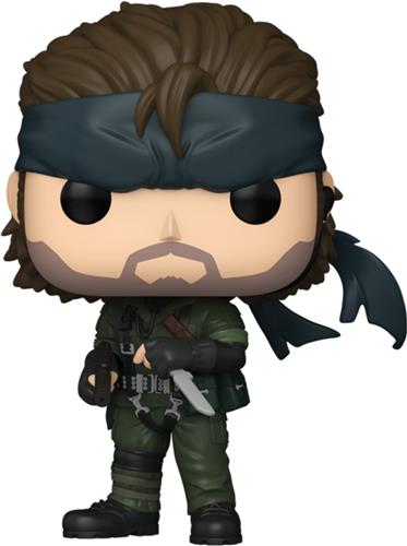 Metal Gear Solid Snake Eater - Naked Snake vinylfiguur 1053 Funko Pop! standaard