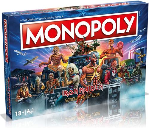MONOPOLY IRON MAIDEN.