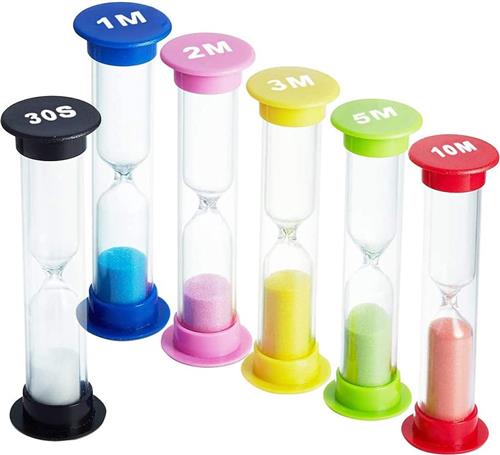Sand Timer - Zandloper voor kinderen  - kleurrijk zand  6