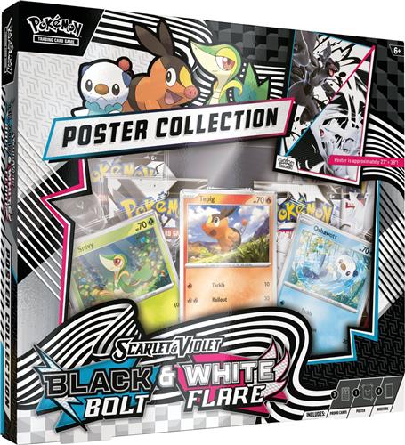 Pokémon Scarlet & Violet - SV10.5 Black Bolt & White Flare Poster Collection