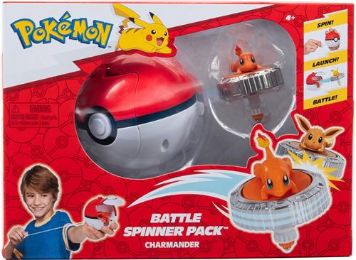 Pokémon - Battle Spinner Game - Charmander & Poké Ball